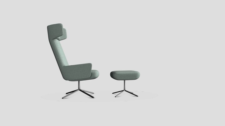Tetrachair 3D Model