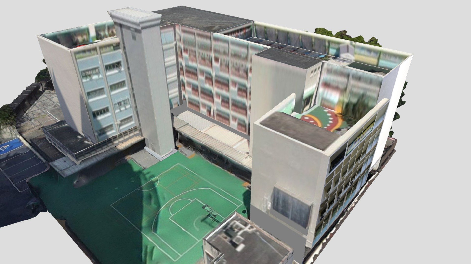 Kwun Tong Community Centre HK CSDI - Download Free 3D model by patrick ...