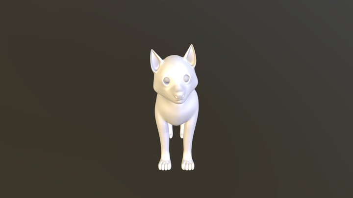 Husky puppy exercise.1 3D Model