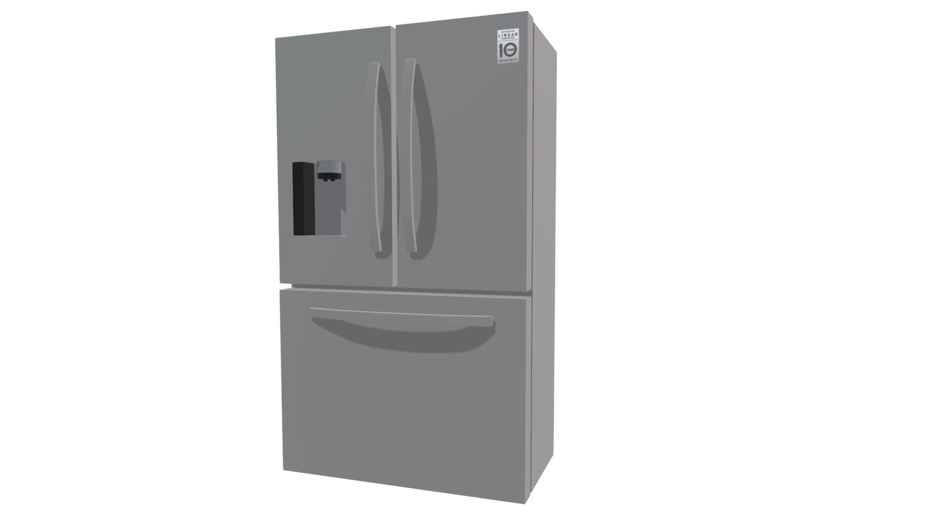 Modern Refrigerator - Download Free 3D model by sandeep7 [a1d28cf ...