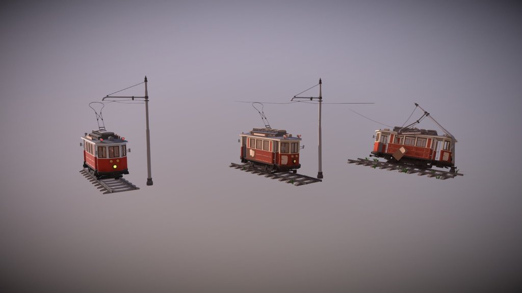 XYZ. DraftPunk. Lesson 2.4 New-Old-Crash Tram