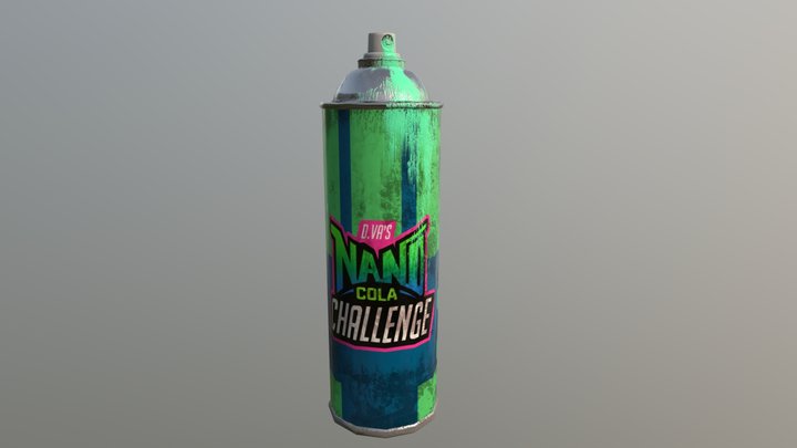 SprayCan_Training 3D Model
