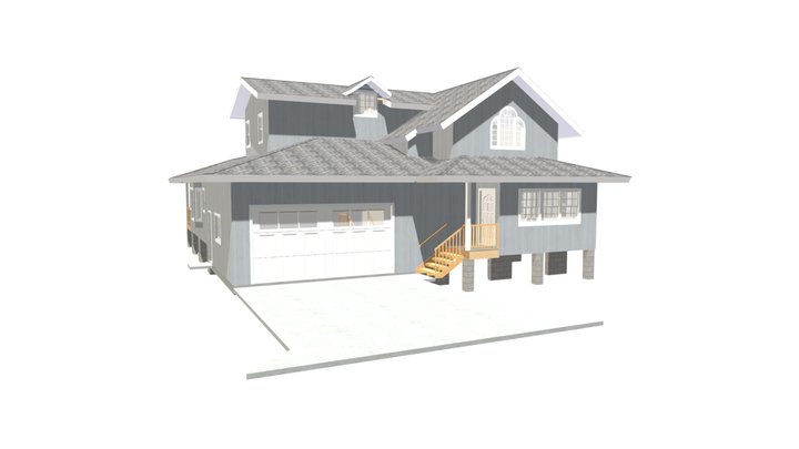 e-2 Buchanan MDLP PRELIM LOT#1 PLAN 1 3D Model
