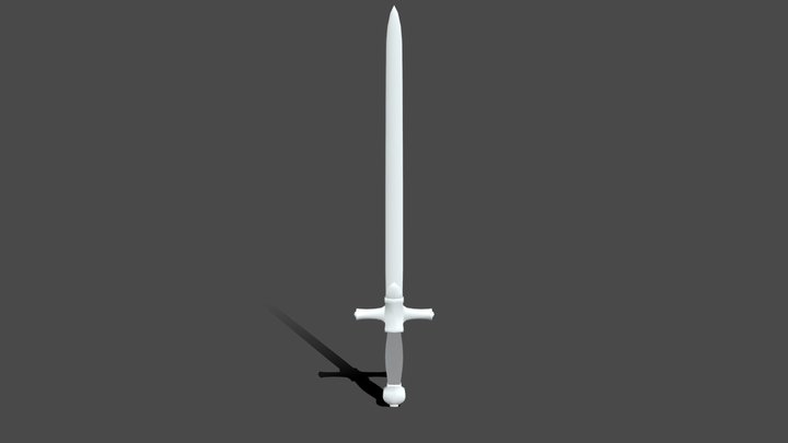 Espada de Godric Gryffindor - Oyaregui 3D Model