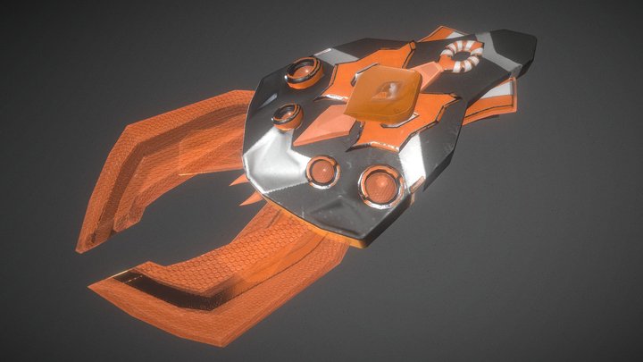 Energy Shield Claw 3D Model