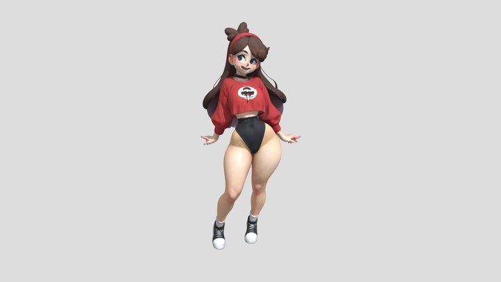Cheerful Style 3D Model