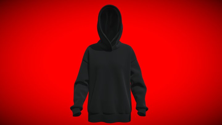 BLKH Hoodie 3D Model