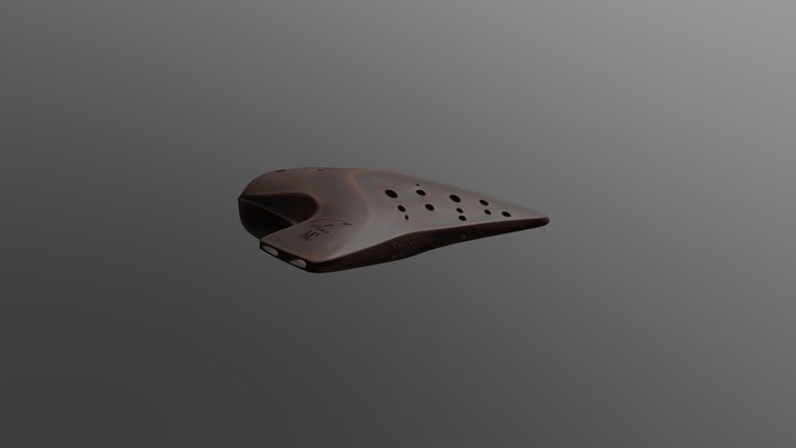 Ocarina 16 trous 3D Model