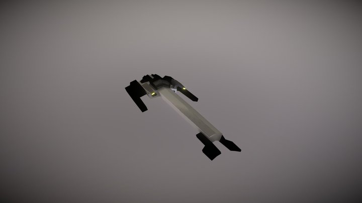 Greybill Hovercraft 3D Model
