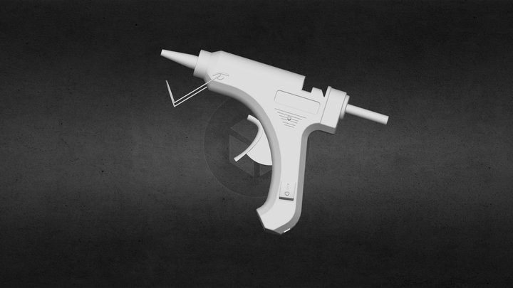 glue gun 3D Model