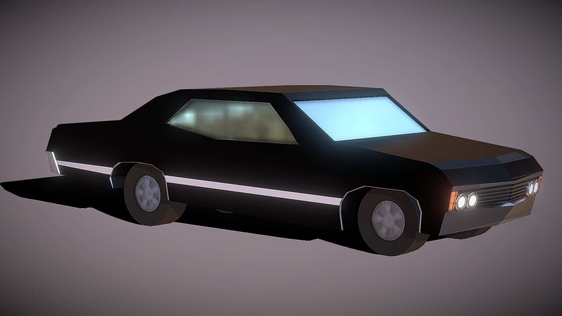 Chevy Impala - Lowpoly