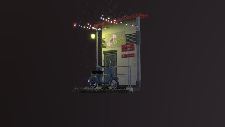 vespa 3D Model