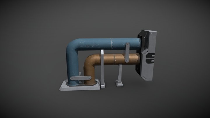 Pipes 3D Model