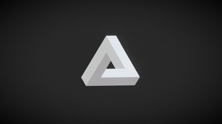Impossible 3D printed Penrose Triangle: solved?