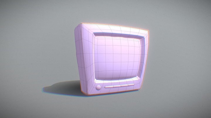 Computer Monitor 3D Model