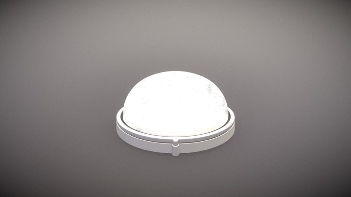LED LAMP ROUND 3D Model