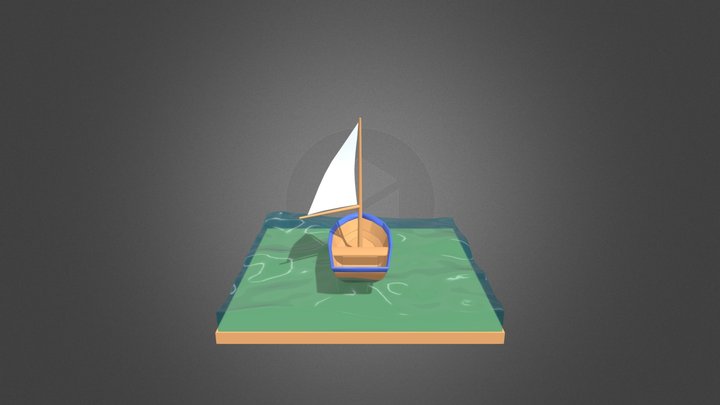 Boat 3D Model