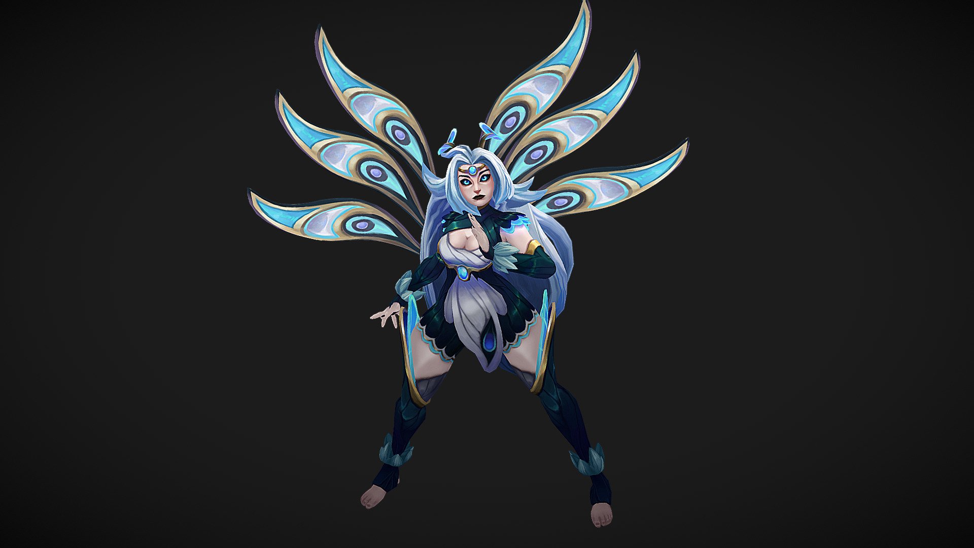 Old Irelia w Voice - Custom Skin 