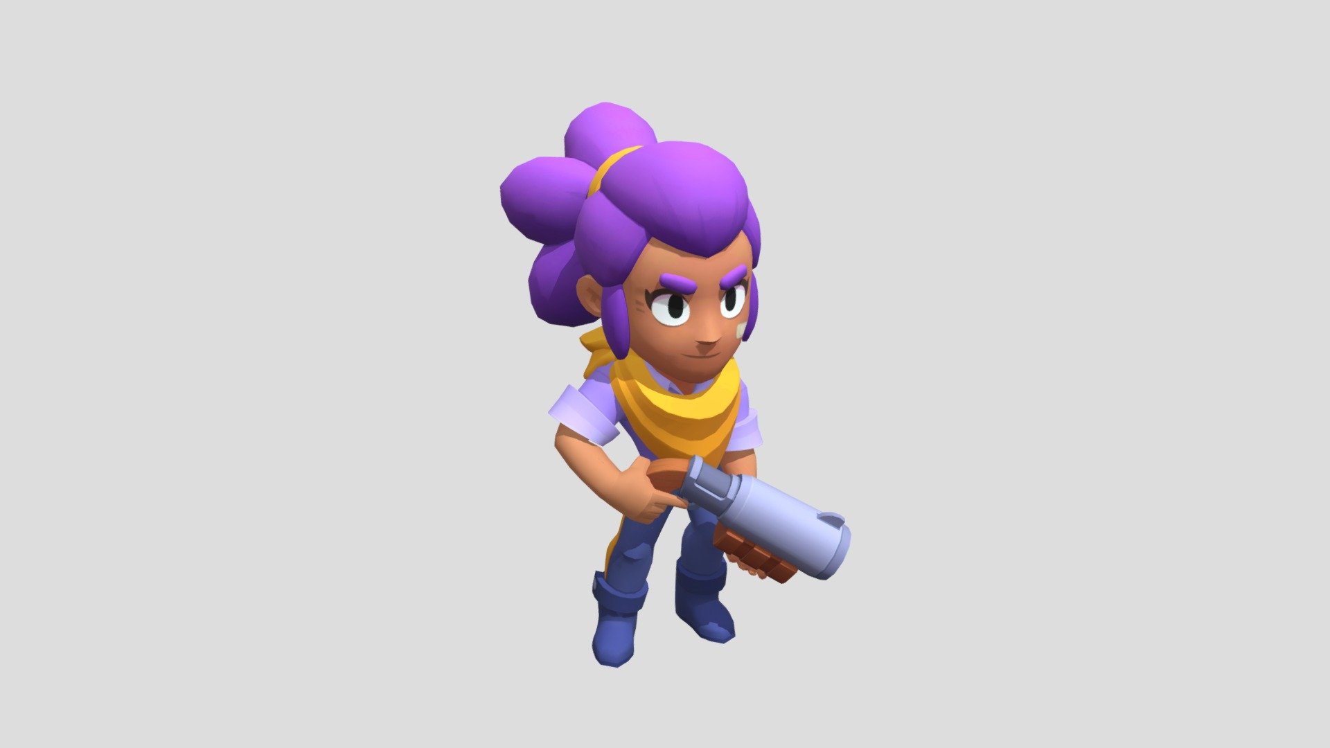 Shelly-from-brawl-stars (1) - Download Free 3D model by pppppopha [a1dd3c4]  - Sketchfab