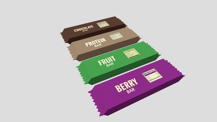 Simple low poly Bars – Modèle 3D gratuit STL