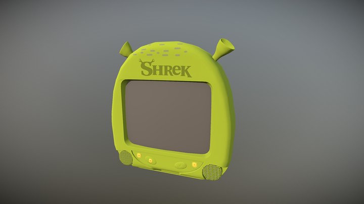 Shrek TV 3D Model