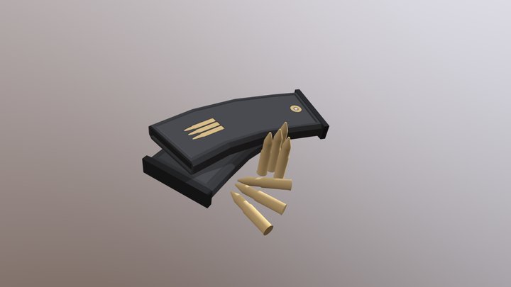 Ammo Pickup (Bullets) 3D Model