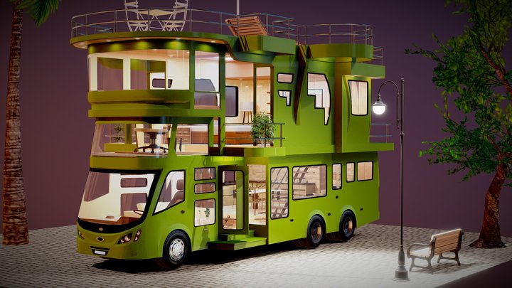 Bus_house 3D Model