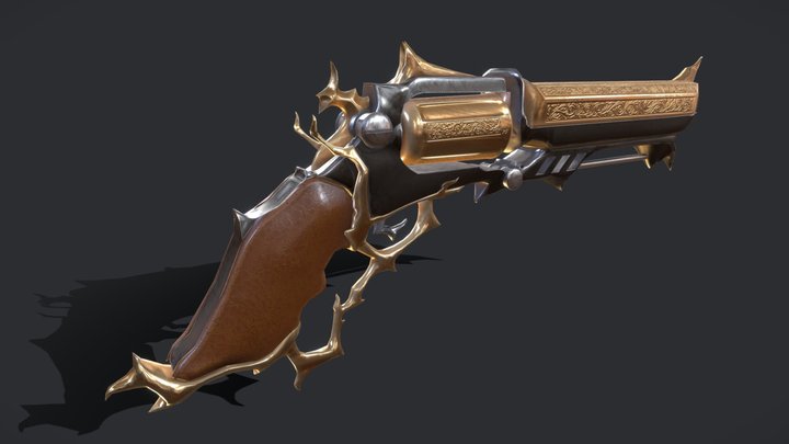 Revolver - Horror Vacui 3D Model