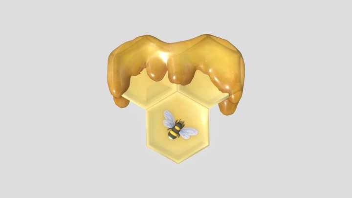 Honey Shield 3D Model