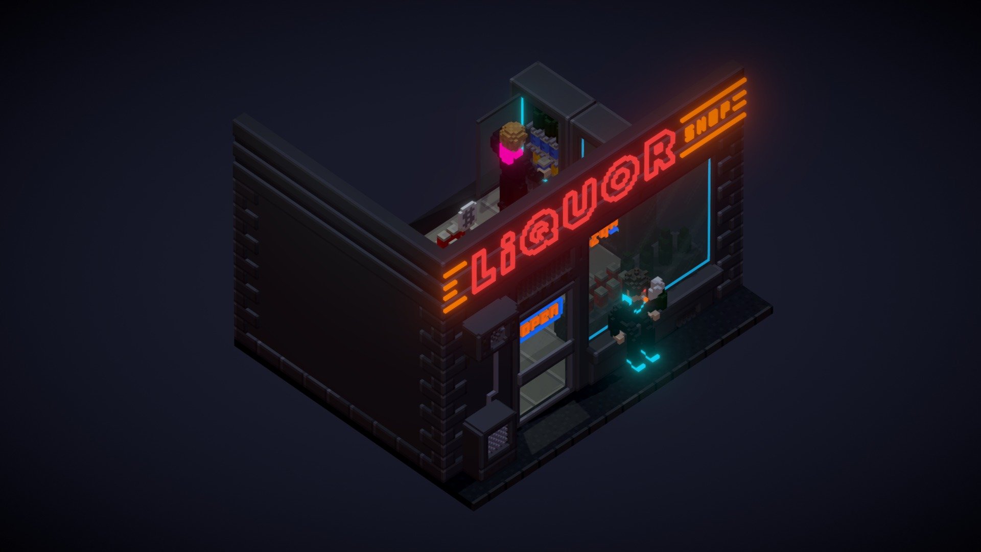 Sci Fi Liquor Shop