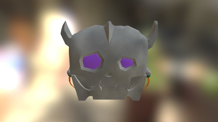 Zelda Skull Chest 3D Model