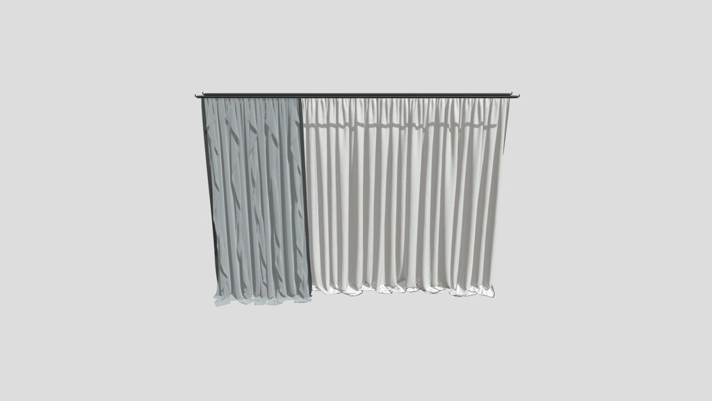 Mi Silk And Cotton Curtain Set