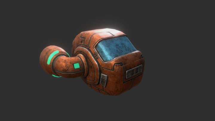 Juno's Spaceship 3D Model