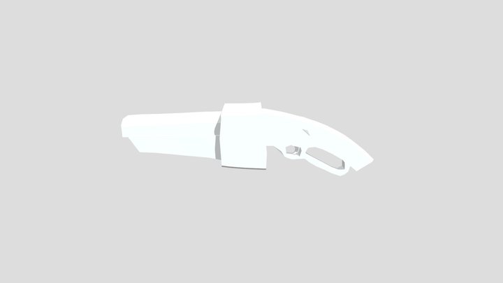 Scattergun 3D Model