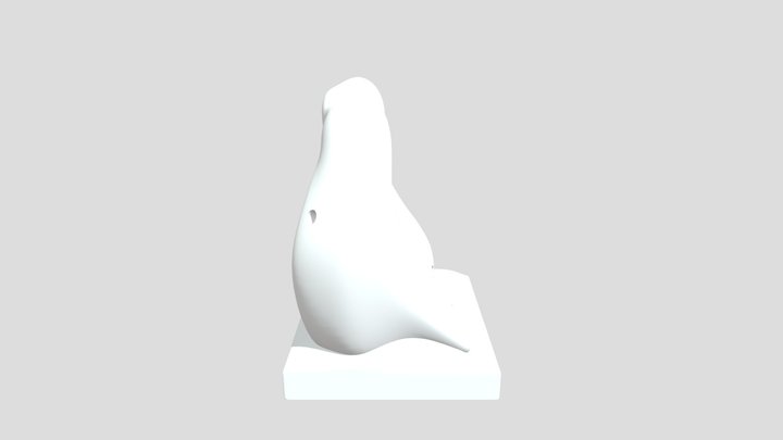 Escultura espacio publico 3D Model