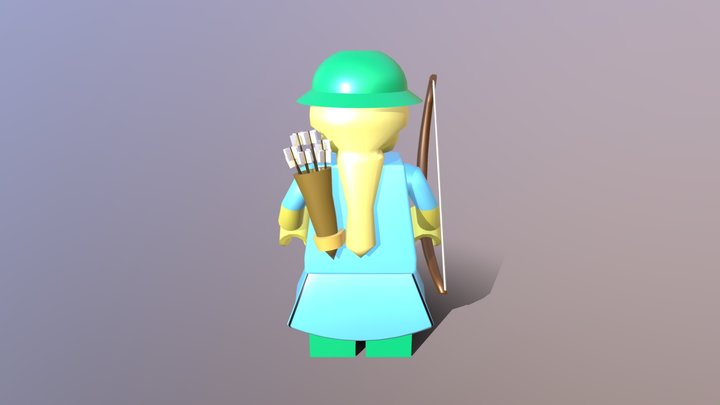 Alice in the Wonderland: Lego 3D Model
