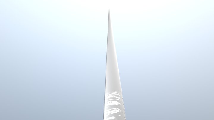 Spire of Dublin 3D Model