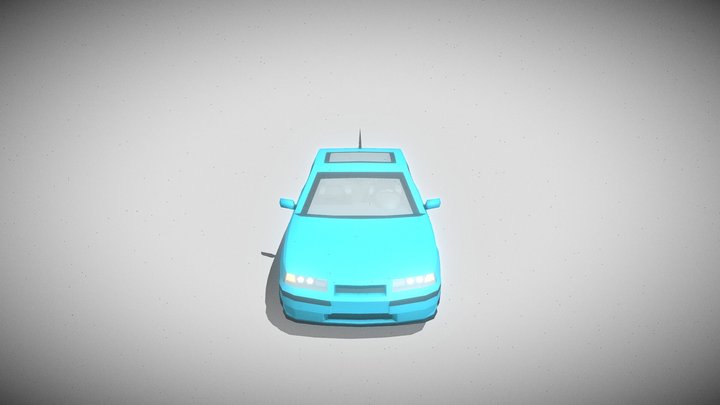 Opel Calibra 3D Model