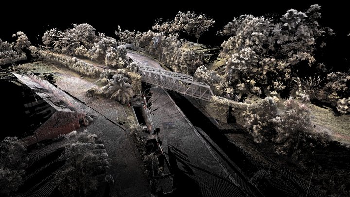 Singapore Rail Corridor: Bridge at Rail Mall 3D Model