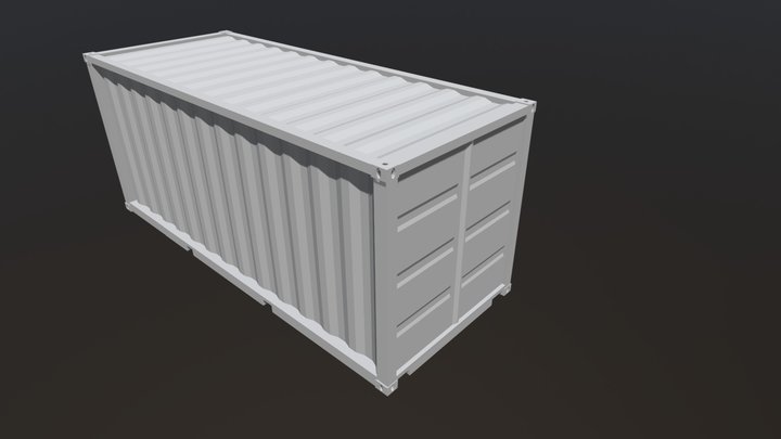 20 ft Container Print