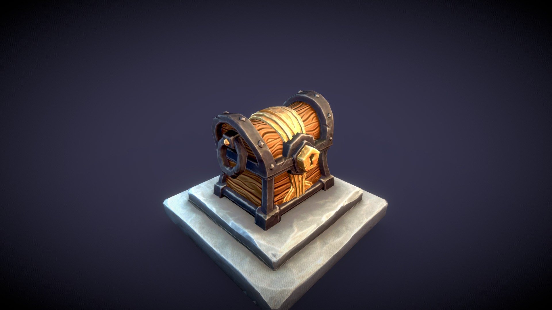 Stylised_Chest - 3D model by tdalmasso [a1eb035] - Sketchfab