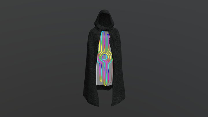 LED Cloak 3D Model