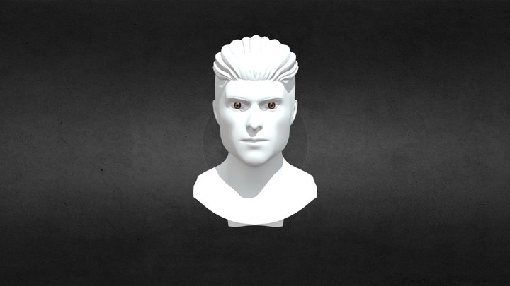 Yamazaki Character Face 3D Model