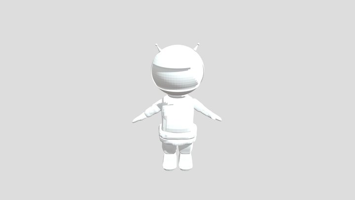 ASTRONAUTA T POSE 3D Model