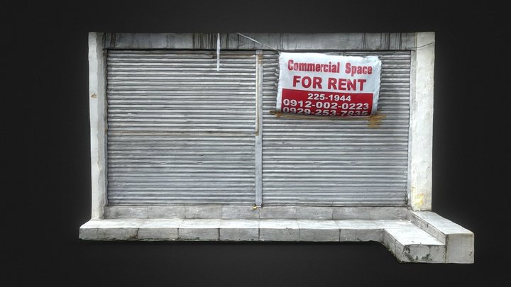 Commercial Front With Garage Door, Philippines