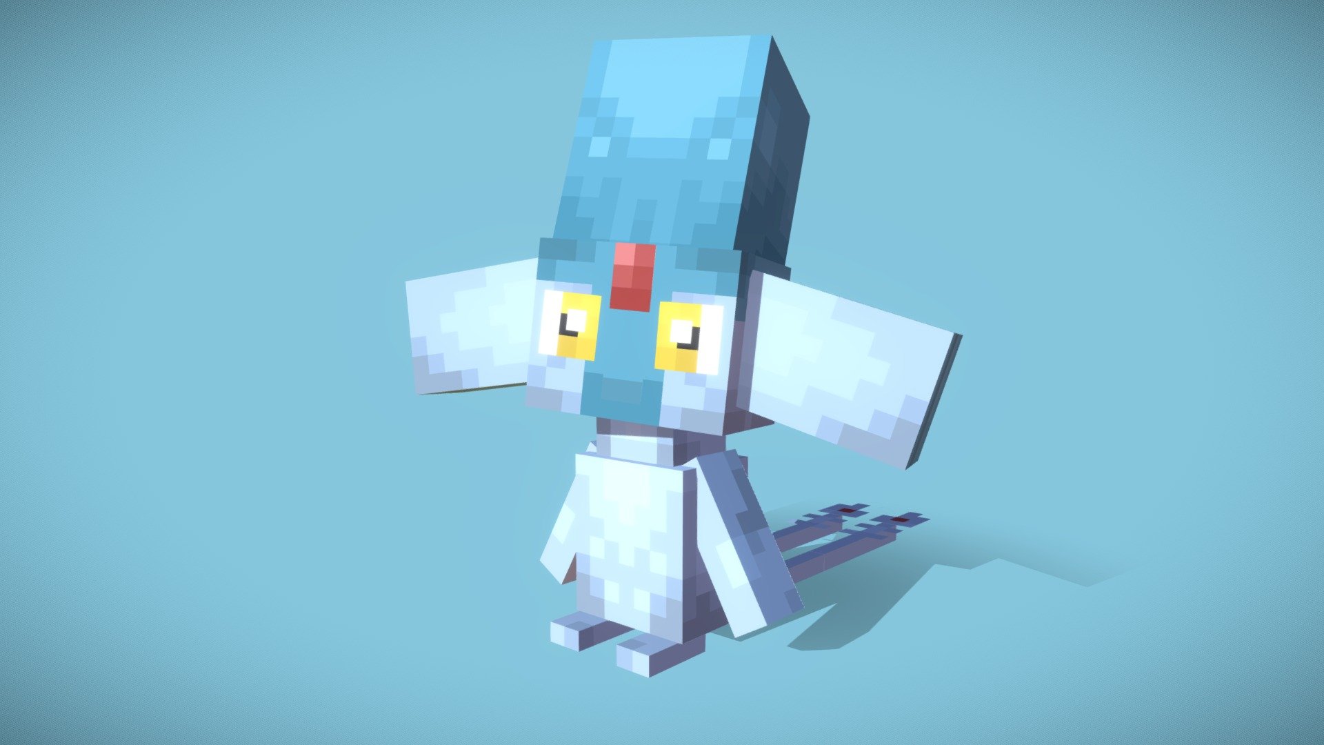 Azelf - 3D model by LandyStudio (@landy48465) [a1ed414] - Sketchfab