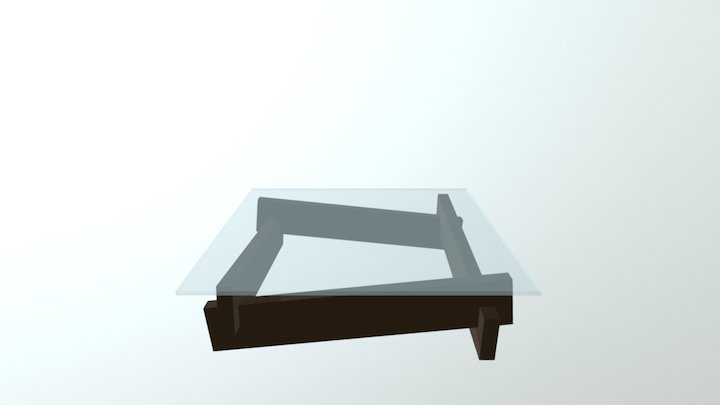 2F Table 3D Model