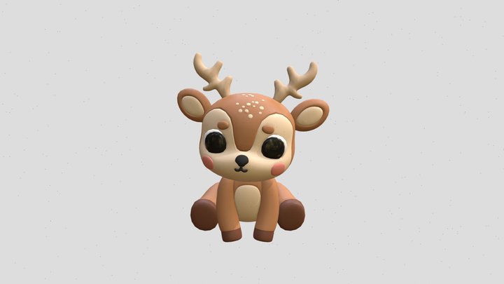 Fawn 3D Model