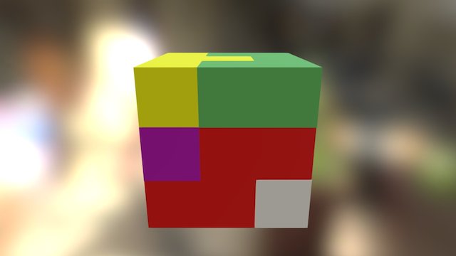 Puzzle Cube Tokarsky 3D Model