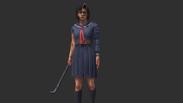 Hinako Shimizu from "SILENT HILL f" 3D Model